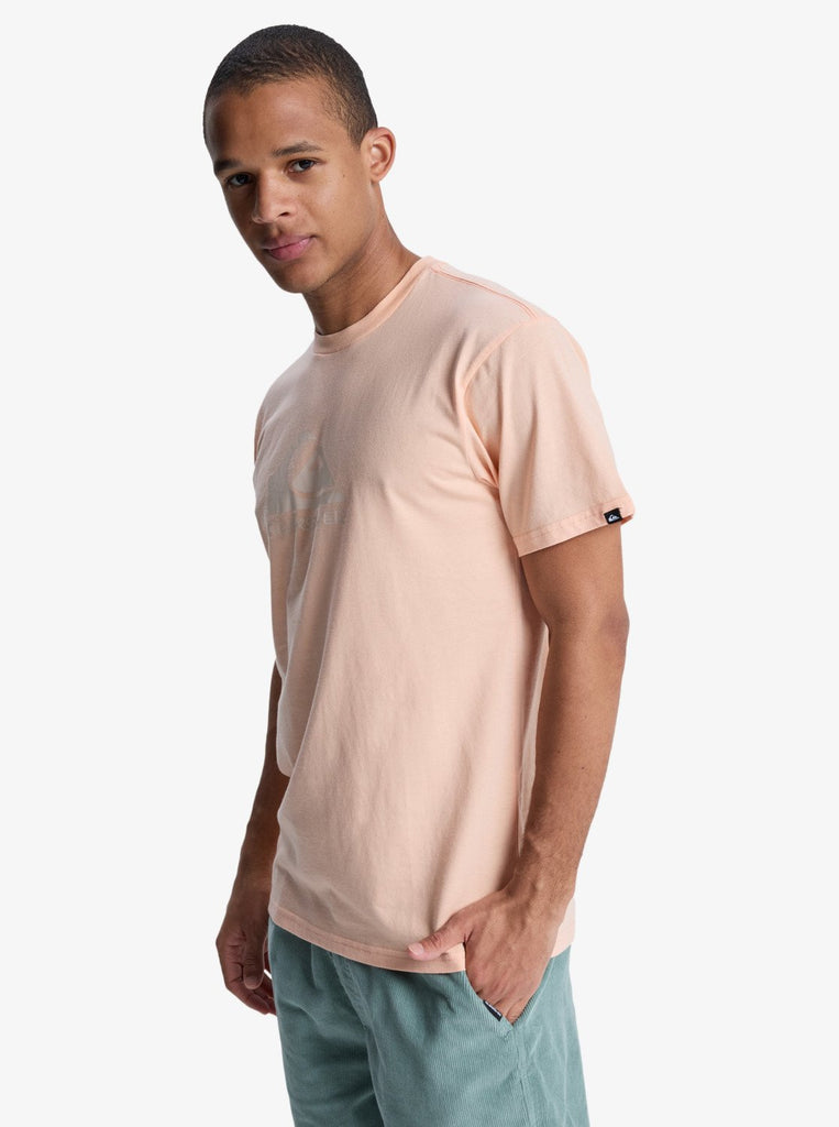 Camiseta Quiksilver Comp Logo Peach Parfait