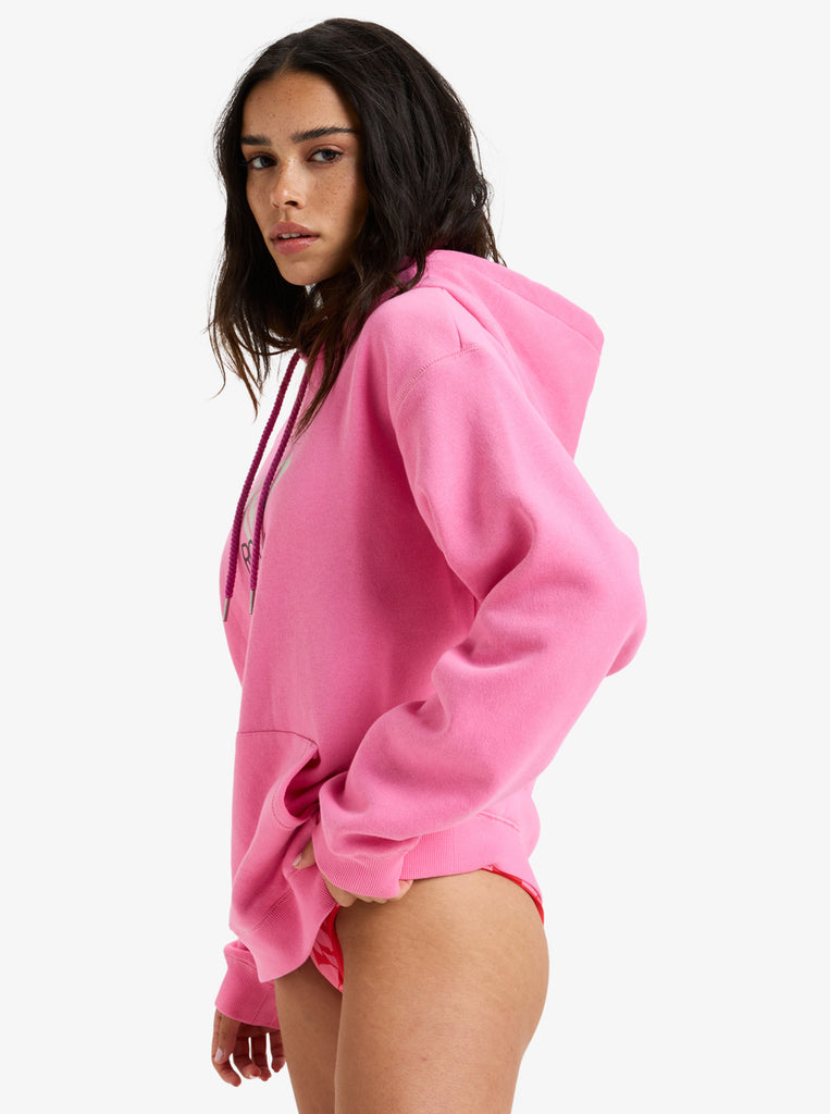 Sudadera Roxy Surf Stoked Hoodie Brushed Art Pink Cosmos