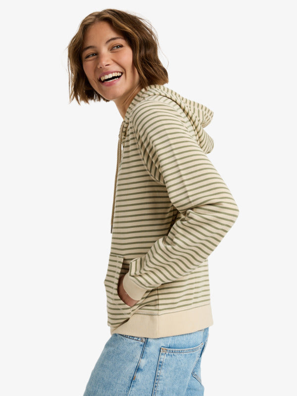 Sudadera Roxy Perfect Stripes Oil Green