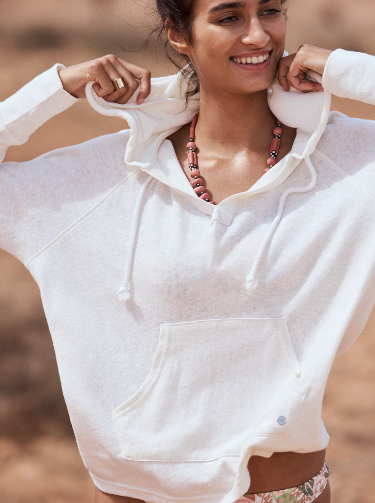 Sudadera Roxy Destination Surf Snow White