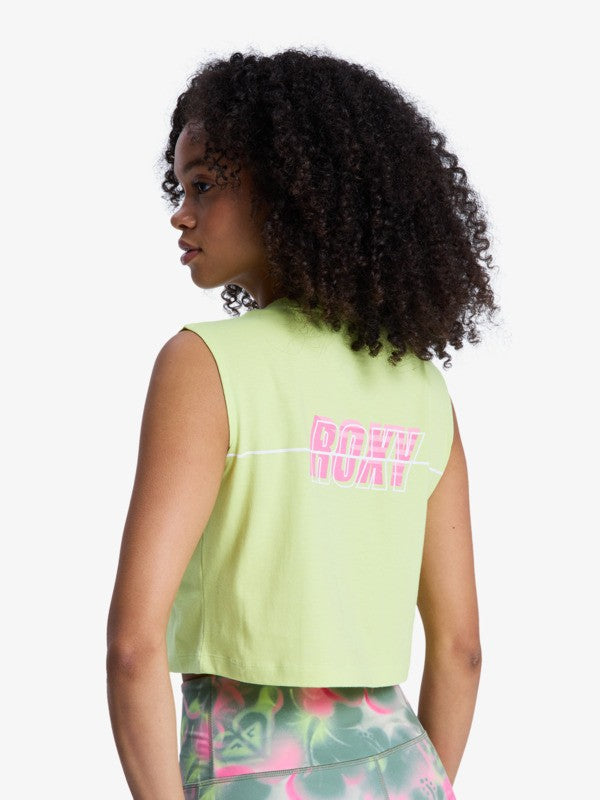 Camiseta Roxy Essential Energy Daiquiri Green