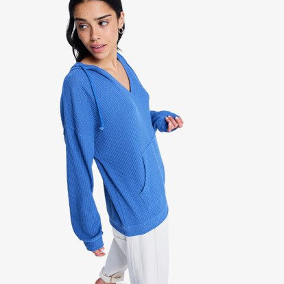 Jersey Roxy Ocean Drive - Azul (Dutch Blue) - imagen oficial de producto, vista frt2