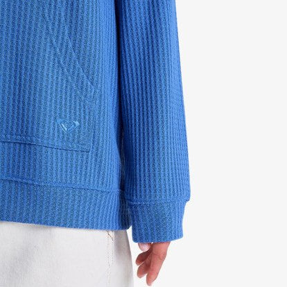 Jersey Roxy Ocean Drive - Azul (Dutch Blue) - imagen oficial de producto, vista frt4
