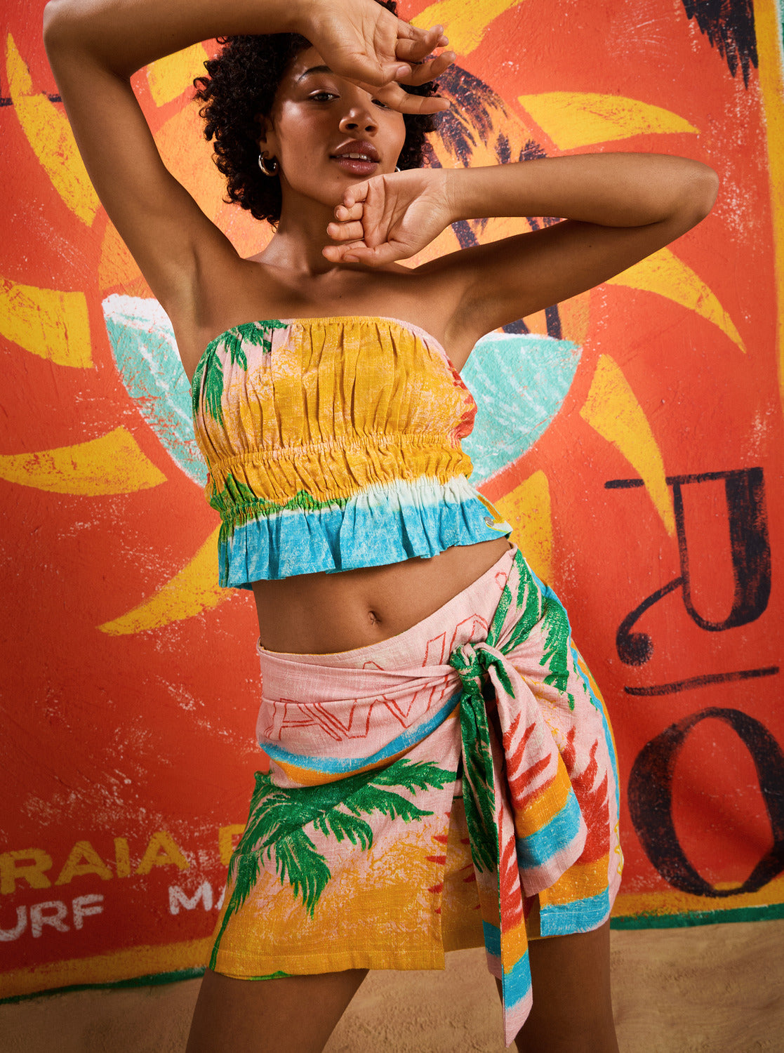 Falda de playa Roxy Atlas Summer Cocktail