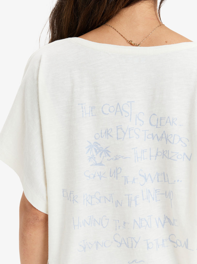 Camiseta Roxy Nightfall Egret