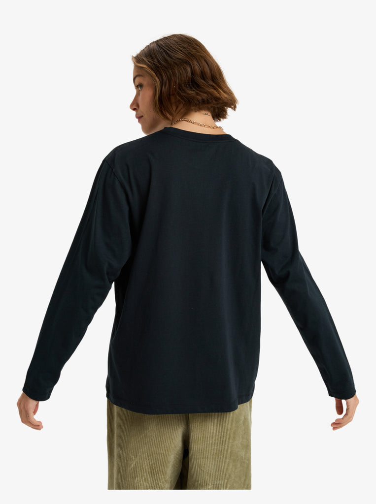 Camiseta Roxy Hangloose Art Anthracite