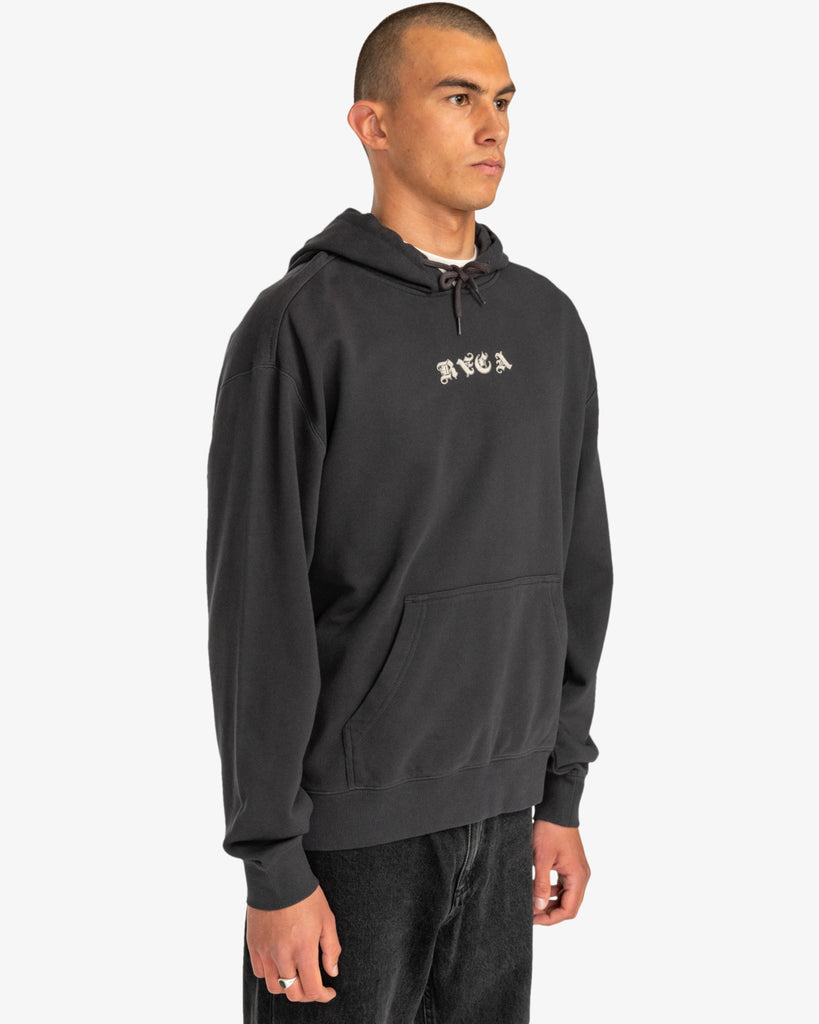 Sudadera RVCA Benj Bouquet Washed Black