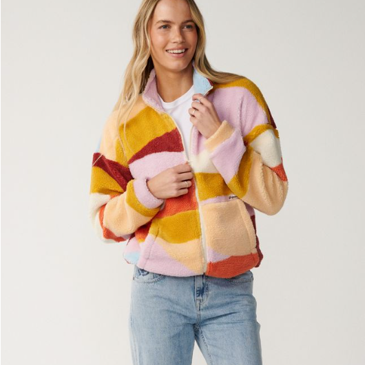 imagen principal del forro polar rip curl retro swell multicolor