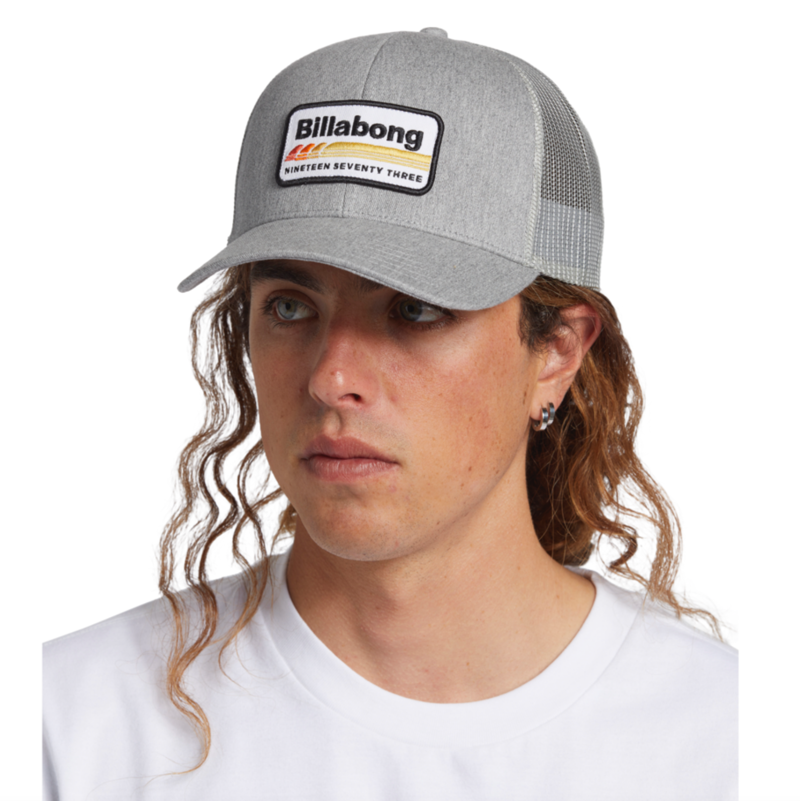 Gorra Billabong Walled Trucker Grey Heather