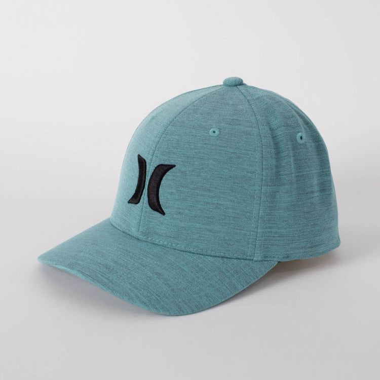 Gorra Hurley H2O Dri One & Only Aurora Green verde técnica transpirable con logo frontal