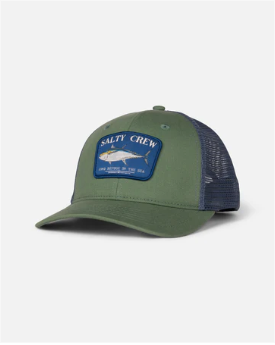 Gorra Salty Crew Big Blue Amadeo Retro Mid Green/Navy vista oficial