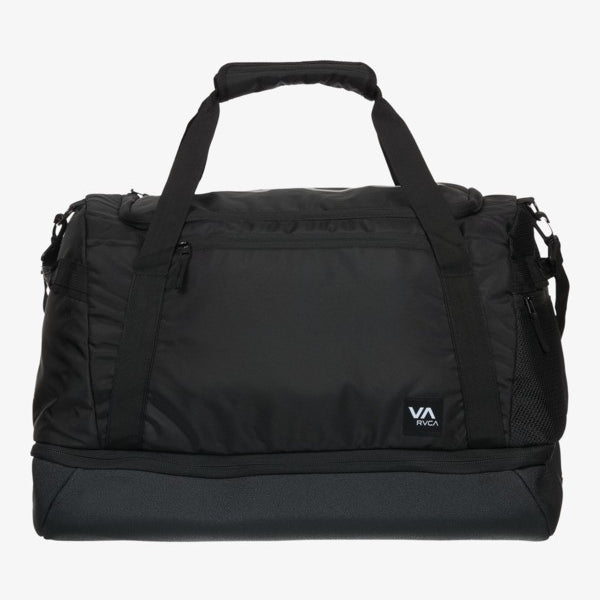 Mochila deportiva RVCA VA Gear Back Black bolsa de deporte negra con logo RVCA VA