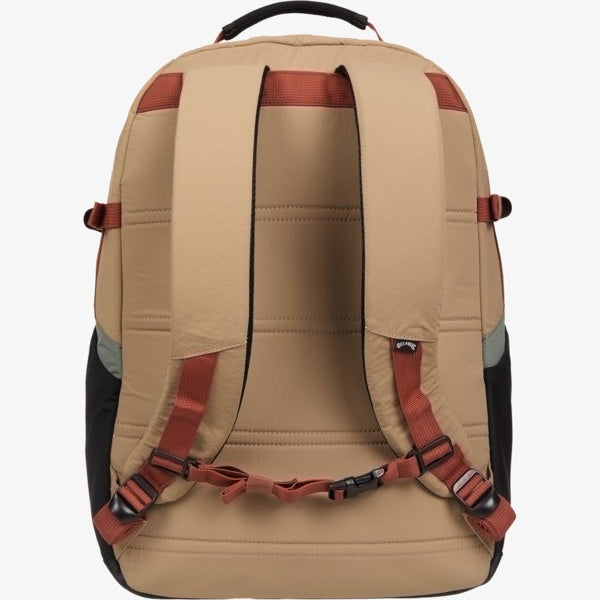Mochila Billabong Daily Quest 27L Khaki - espalda