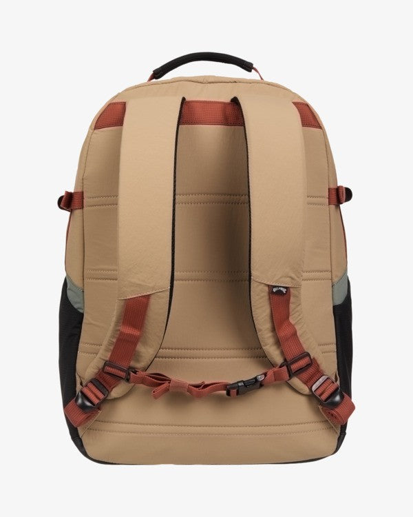 Mochila Billabong Daily Quest 27L Khaki - espalda