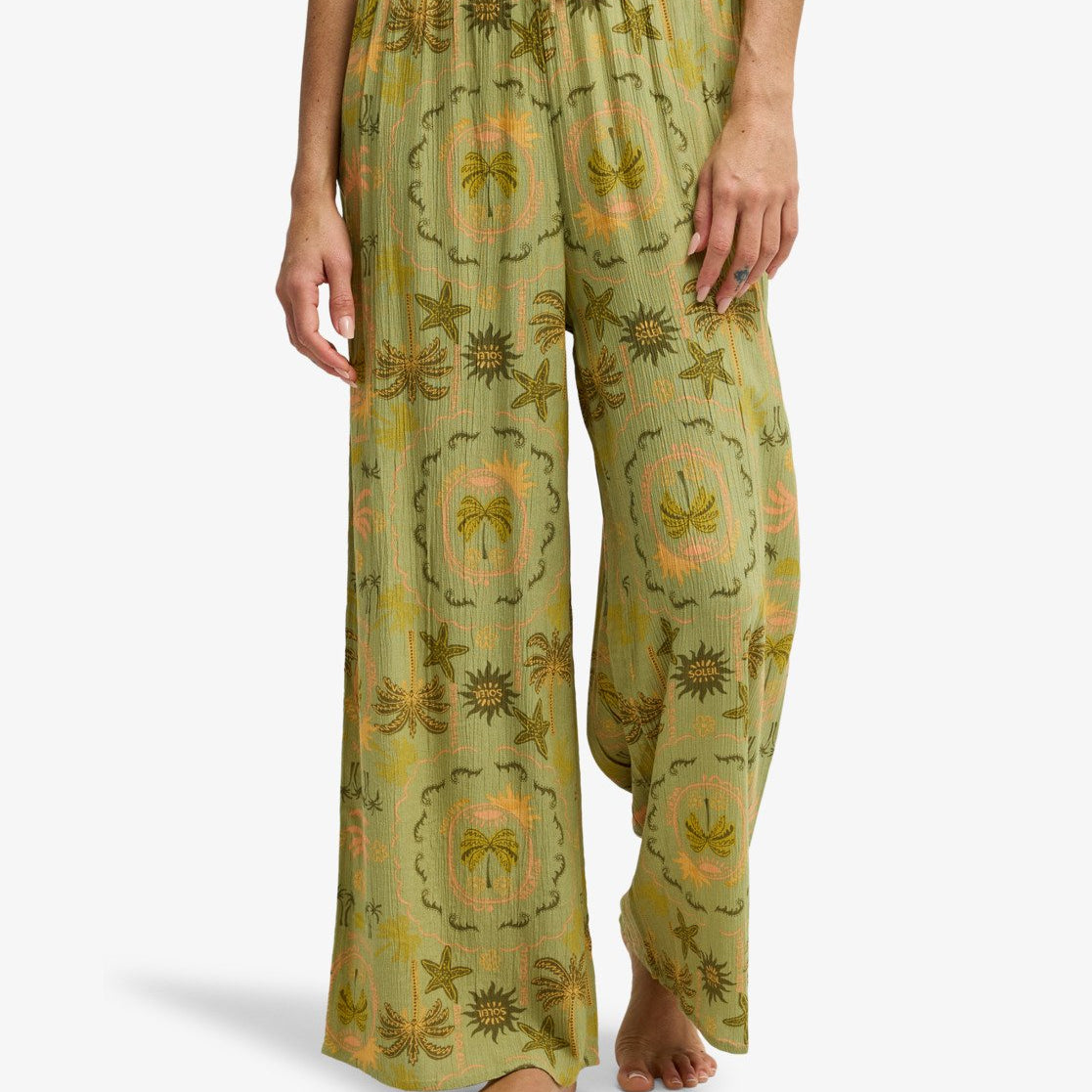 pantalones Billabong Split Spirit Cedar Green mujer estilo surf verano