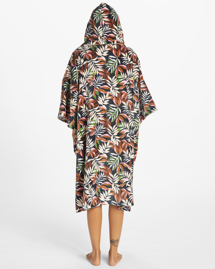 Poncho Billabong Hoody Towel BBG Black Sands