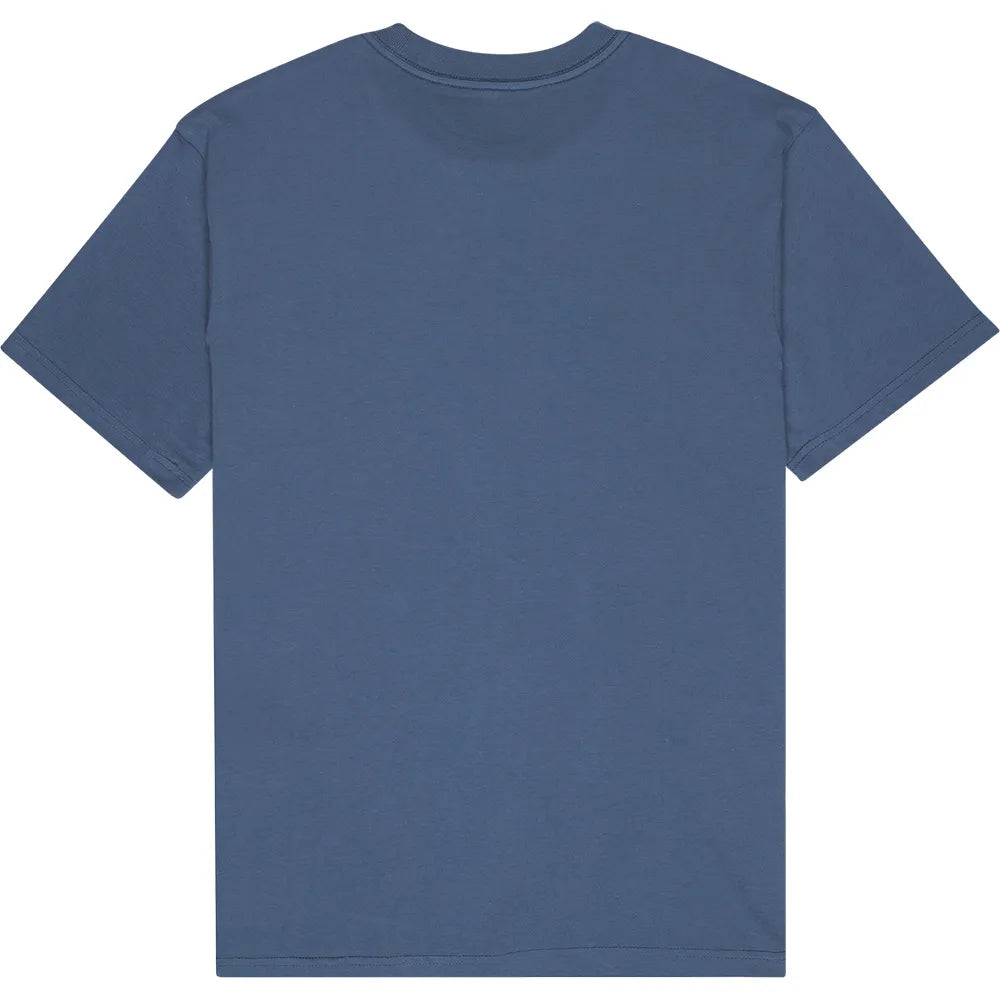 Camiseta Quiksilver Core Skull China Blue