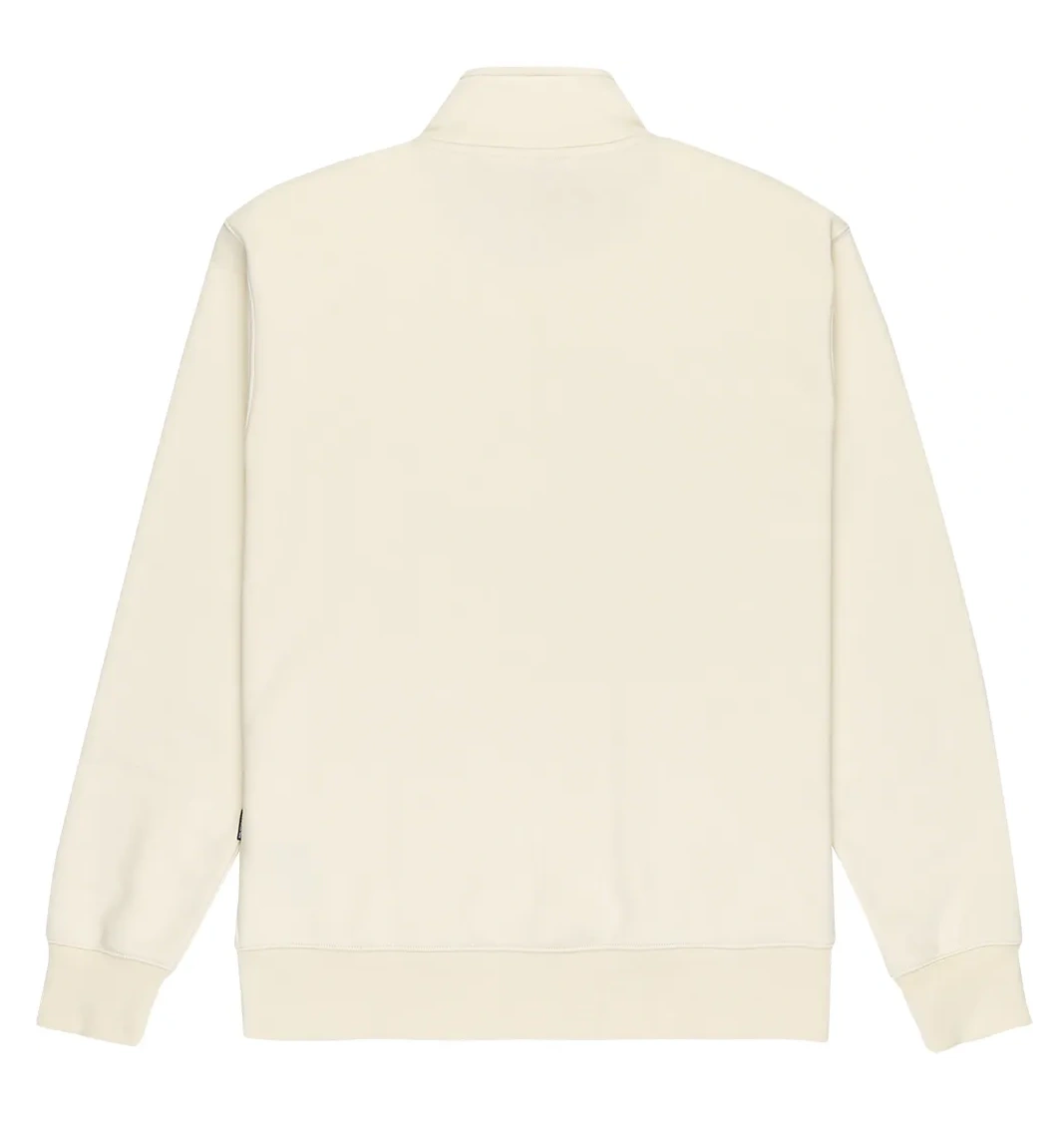 Sudadera Quiksilver Zip Fleece No Hood Bone White