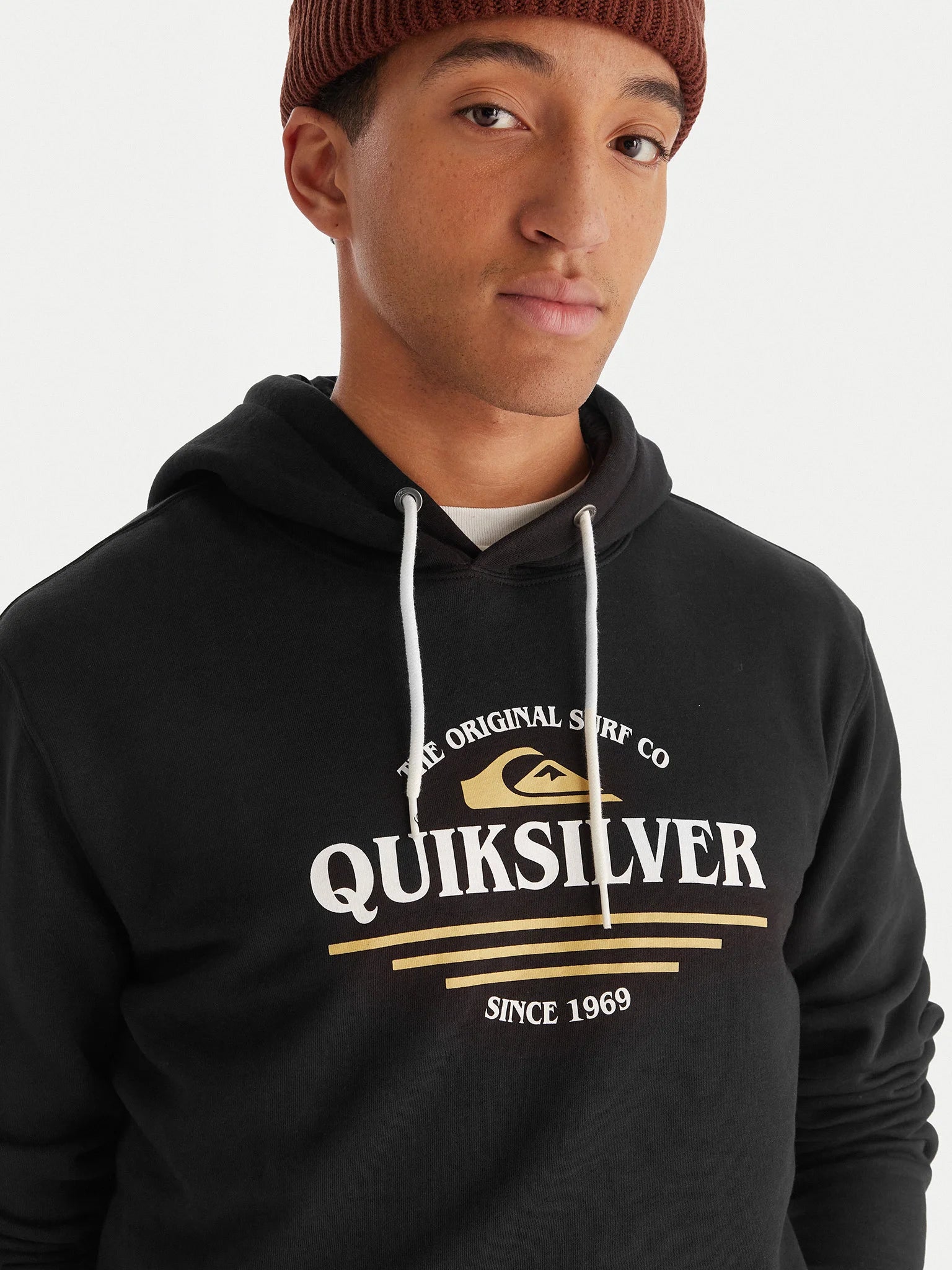 Sudadera Quiksilver Screen Fleece Classic Surf Black