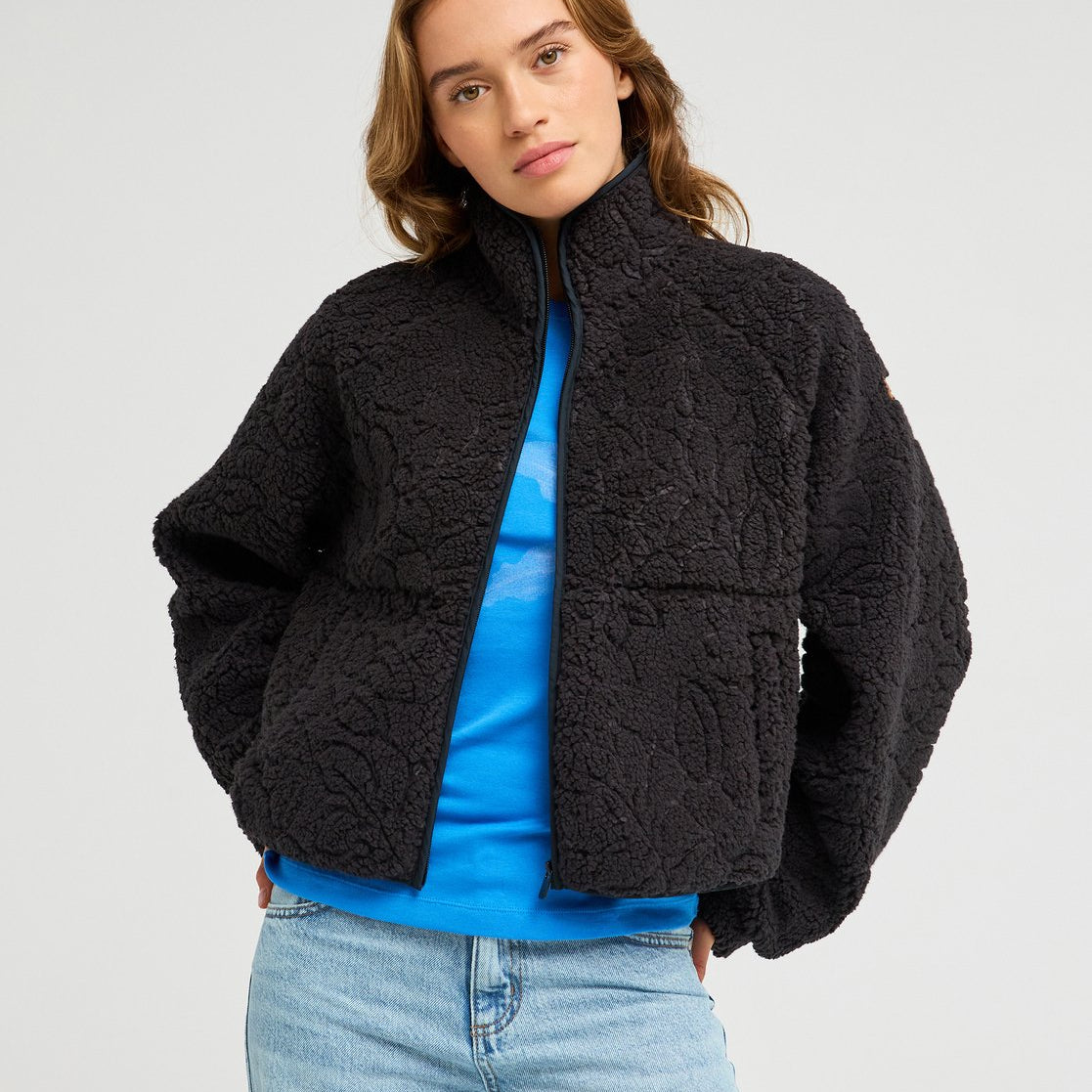 Chaqueta Polar Roxy Blurry Cloud - Negro (Anthracite Outline) - imagen oficial principal