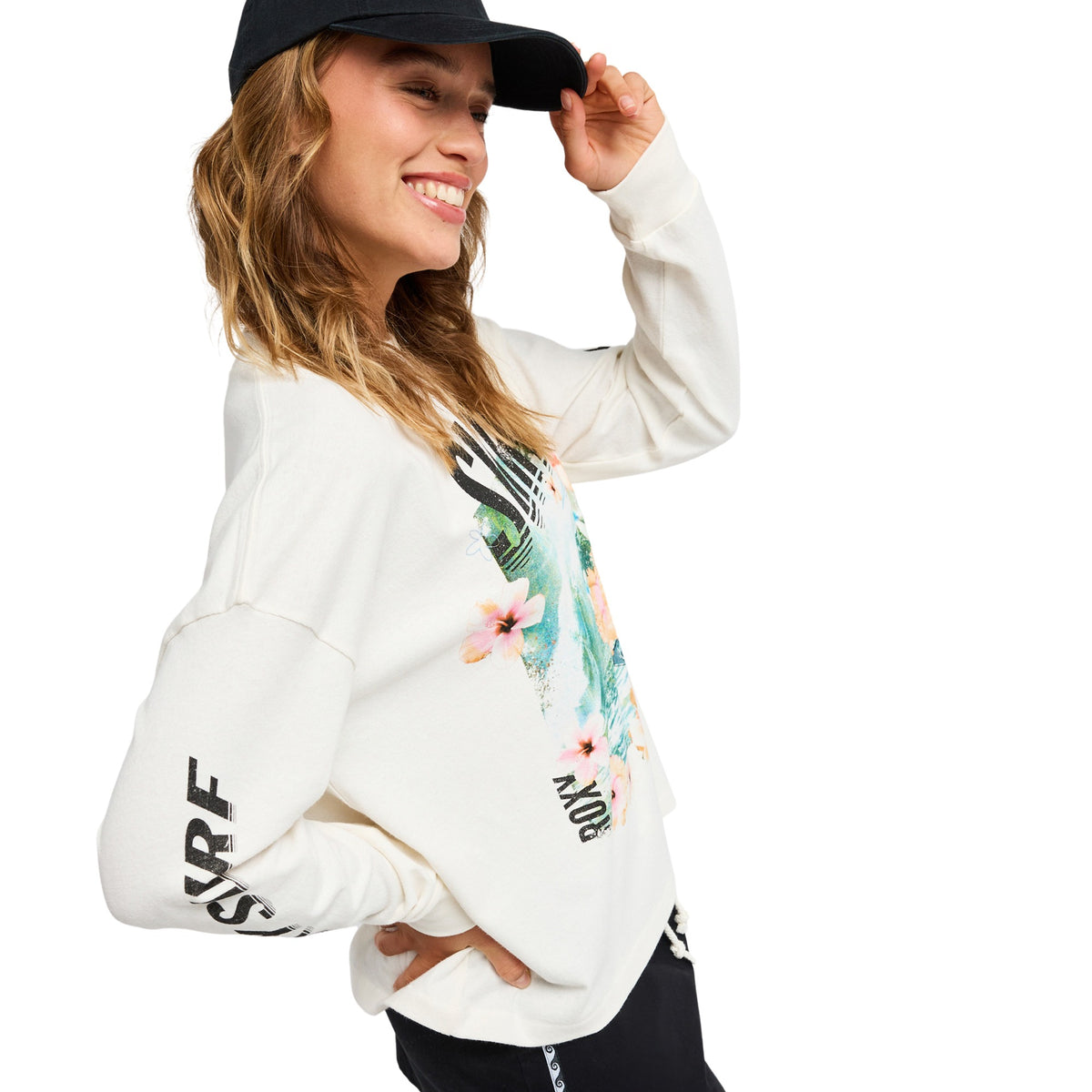 Camiseta Roxy Sea Is Beautiful Coconut Milk vista trasera oficial