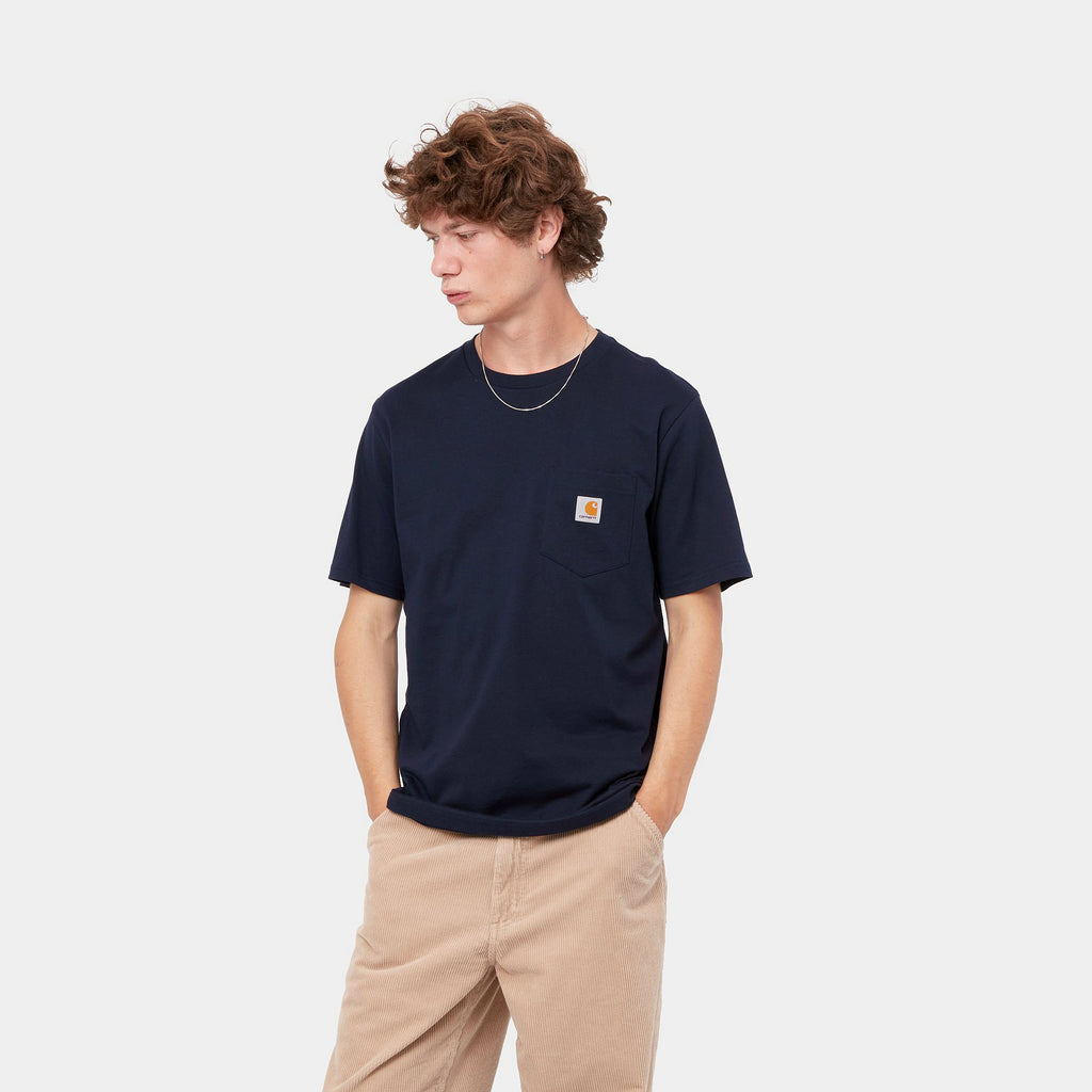 Camiseta Carhartt Wip Pocket Tee Dark Navy