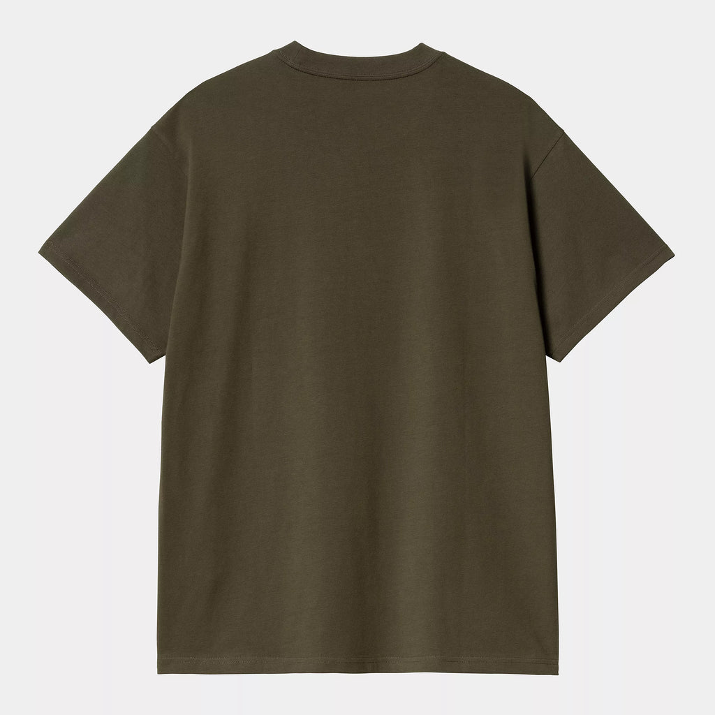 Camiseta Carhartt Wip Script Embroidery Turtle Air Pink