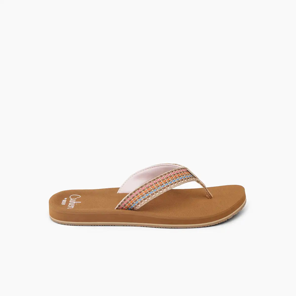 Sandalias Reef Baja Elana Brown Pink mujer chanclas marrón rosa cómodas verano
