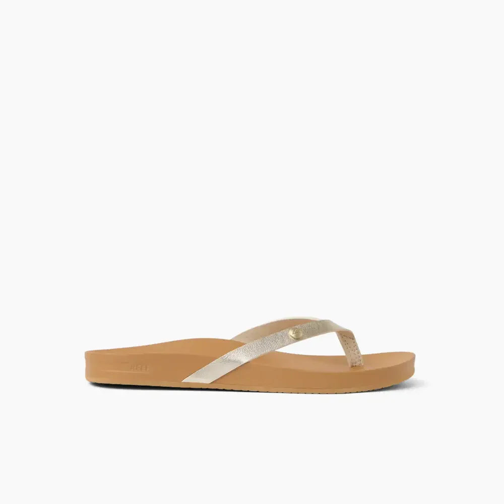 Sandalias Reef Cushion Vista Ivy Golden Hour mujer chanclas elegantes cómodas verano