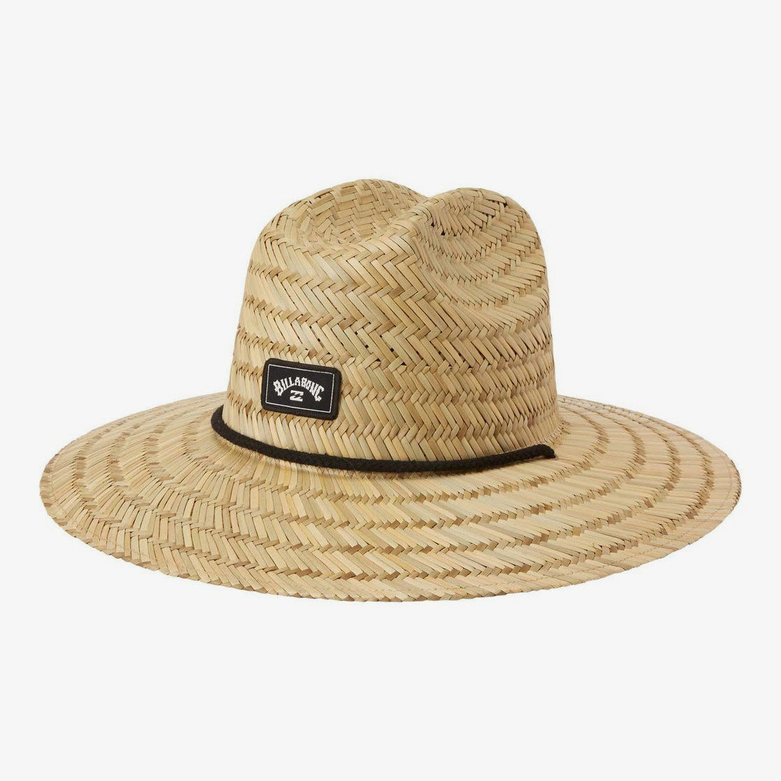 Sombrero de paja BILLABONG Tides Natural estilo surf con ala ancha y cordón ajustable
