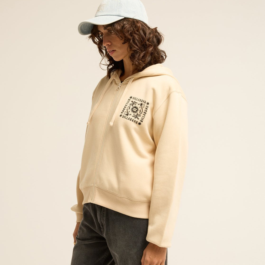 Sudadera Billabong Always Looking Zip Hood - White Cap - imagen oficial 1