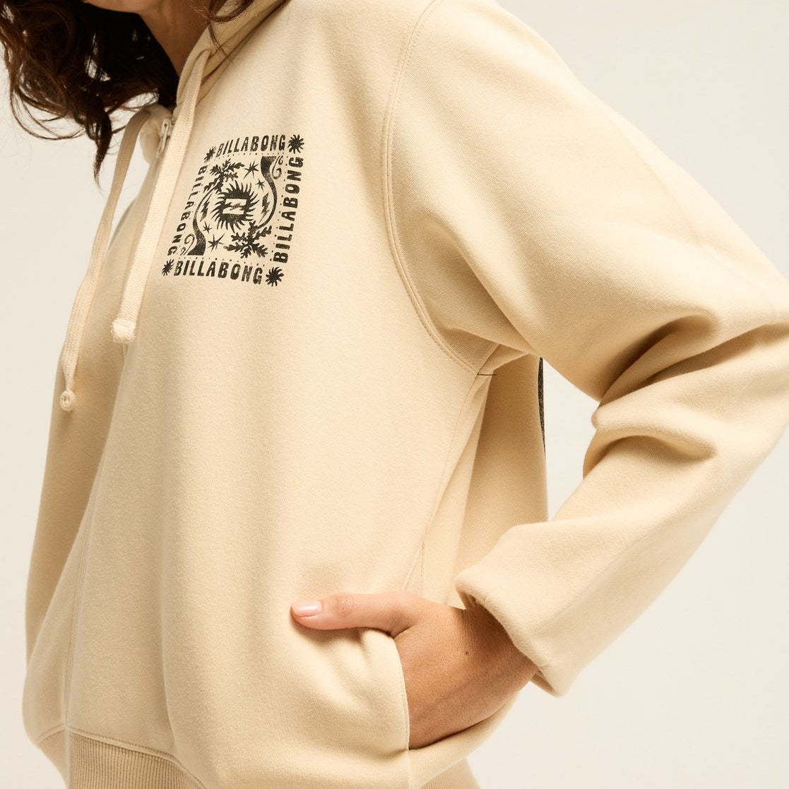 Sudadera Billabong Always Looking Zip Hood - White Cap - imagen oficial 4