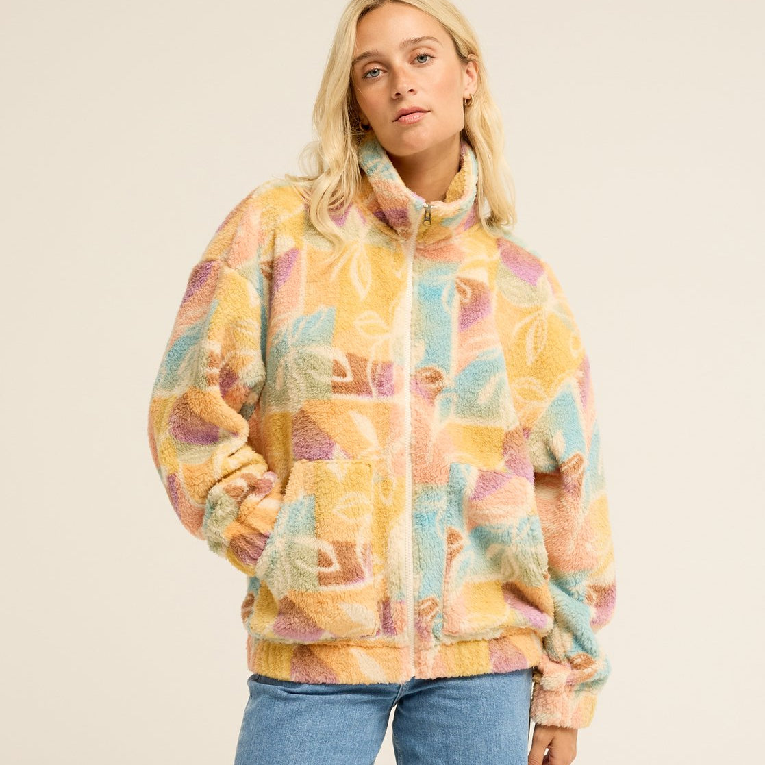 Sudadera Billabong First Light - White Cap - imagen oficial 1