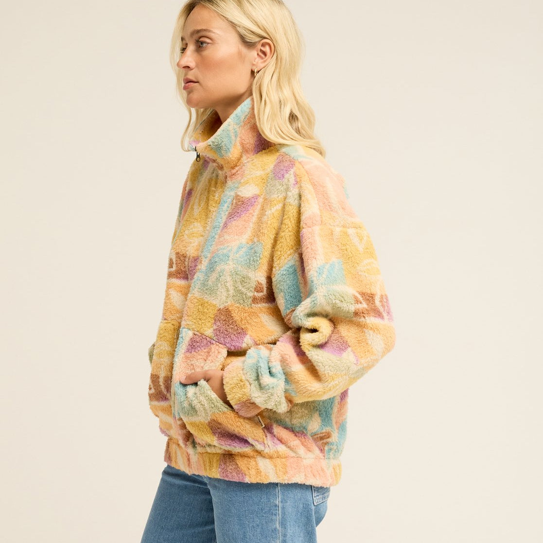Sudadera Billabong First Light - White Cap - imagen oficial 3