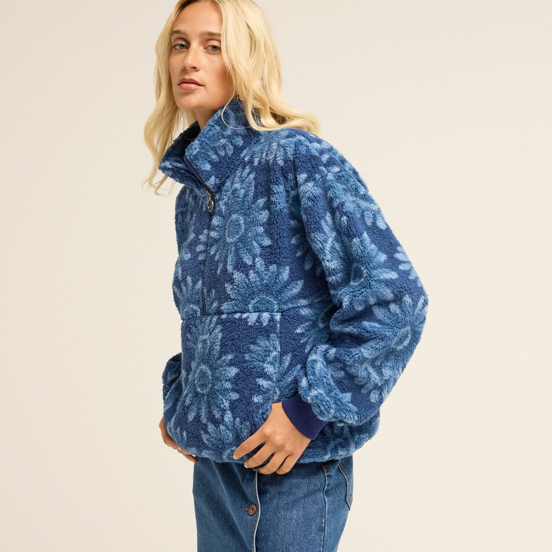 Sudadera Billabong Time Off - True Navy - imagen oficial 4