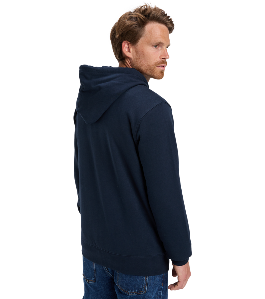 Sudadera Quiksilver Zip Fleece No Hood Navy
