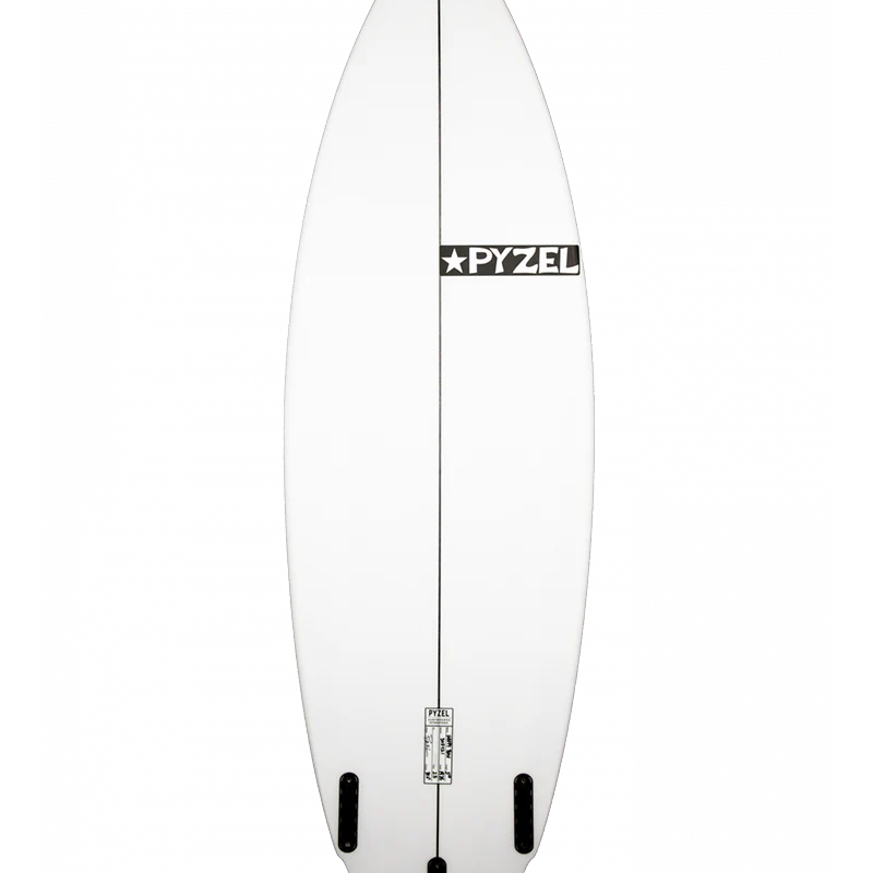 Compra la Pyzel Happy Twin. Twin fin moderna diseñada por Jon Pyzel para máxima velocidad y diversión. Fabricación bajo pedido. Entrega aproximada en 6 semanas.