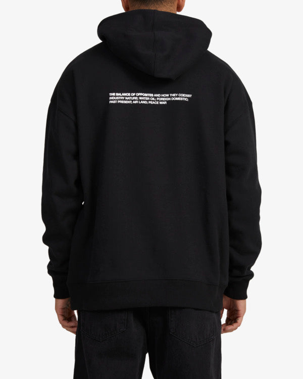 Sudadera RVCA Palm Tv Hoodie Black