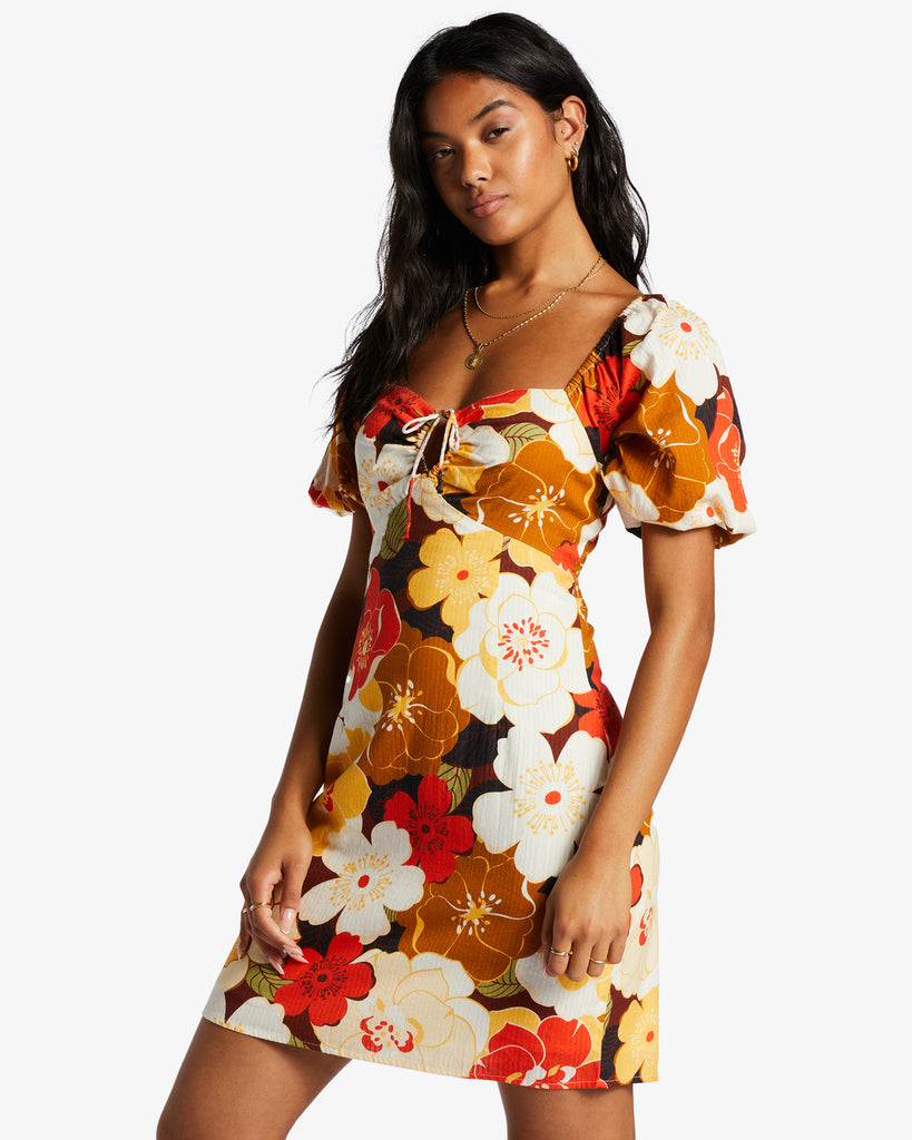 Vestido Billabong Shine Bright Multi Floral