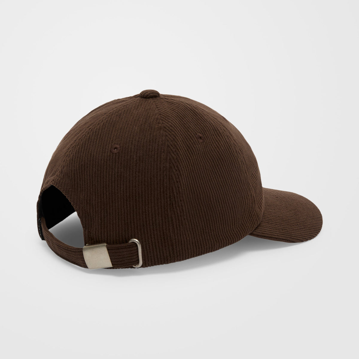Gorra Volcom Full Stone Corduroy color Cacao vista trasera
