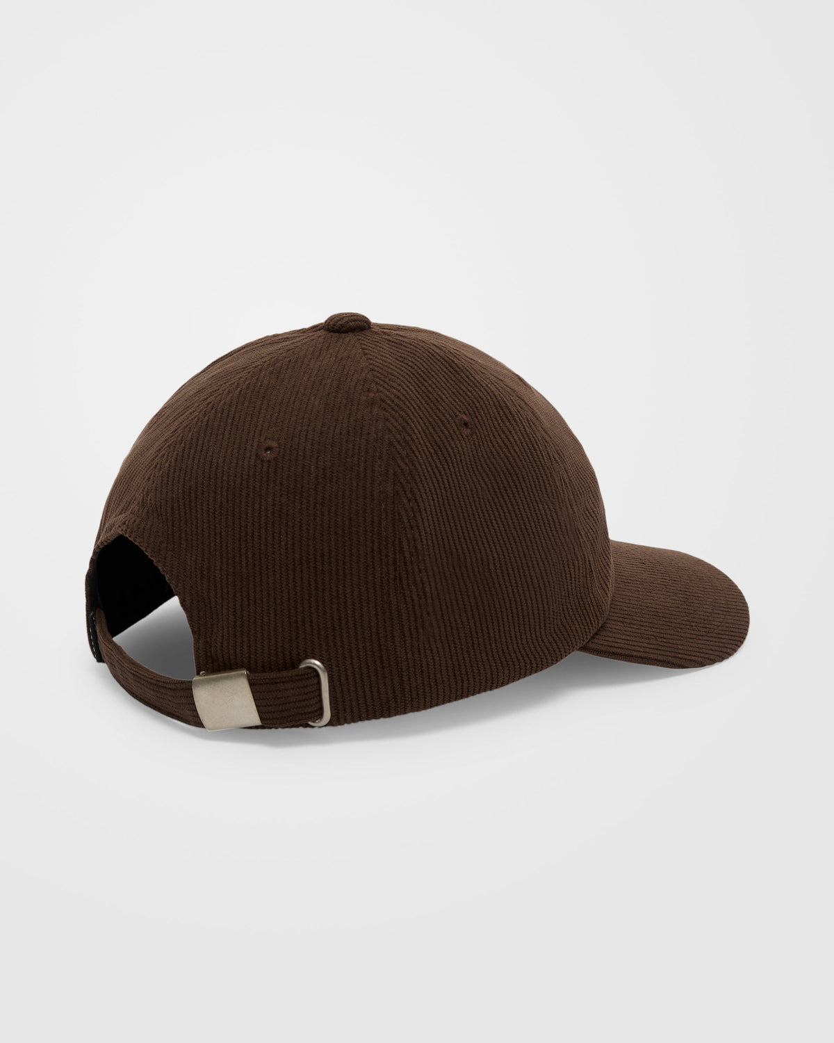 Gorra Volcom Full Stone Corduroy color Cacao vista trasera
