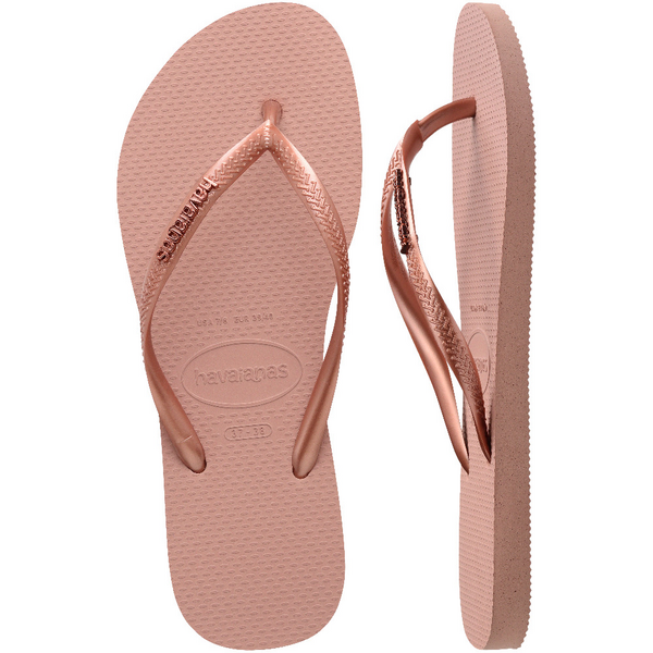 Chanclas Havaianas Slim Logo Metallic Crocus Rose