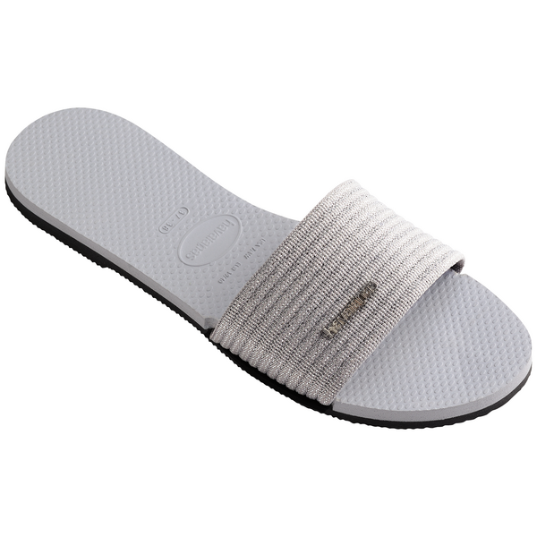 Sandalias Havaianas You Malta Metallic Ice Grey SS25