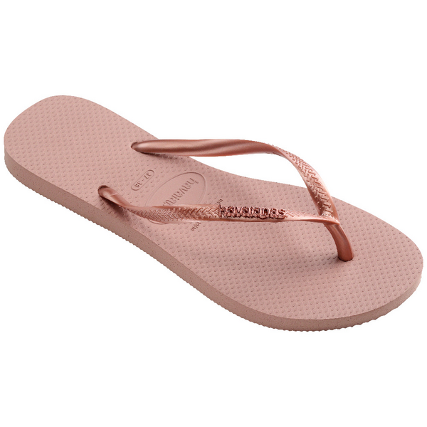 Chanclas Havaianas Slim Logo Metallic Crocus Rose