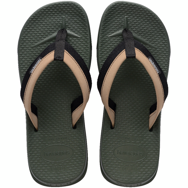 Chanclas Havaianas Track Plus Olive Green SS25
