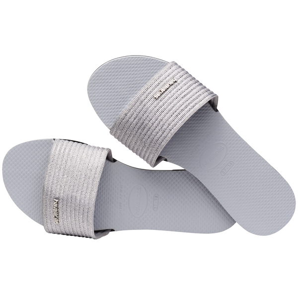Sandalias Havaianas You Malta Metallic Ice Grey SS25