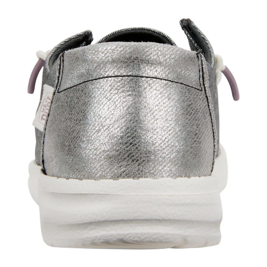 Zapatillas Hey Dude Wendy Metallic Sparkle Charcoal