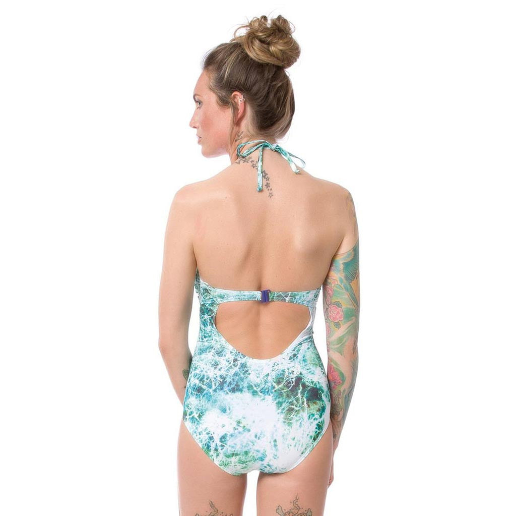 parte de atras del Bañador NIKITA Fiska One Piece Sea Rope Ocean