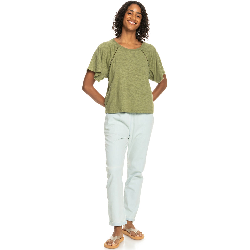 Camiseta Roxy Time On My Side Loden Green