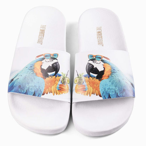 Chanclas The White Brand Parrot White